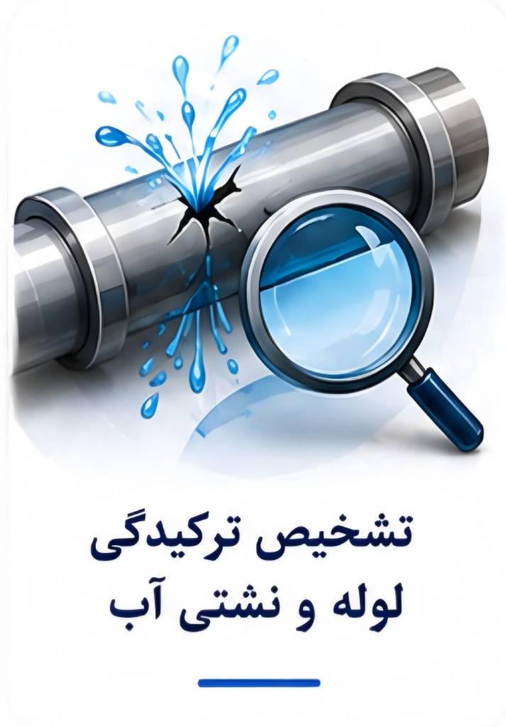 تشخیص ترکیدگی لوله
